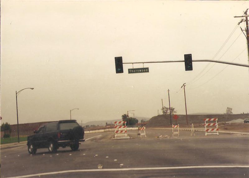 [Highway 85 and Highway 87 in 1988]