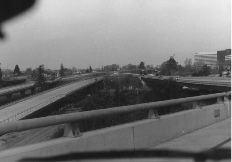 [the flyover to 87 in December 1985]
