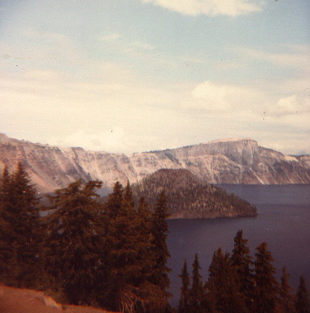 [Crater Lake in September 1983]
