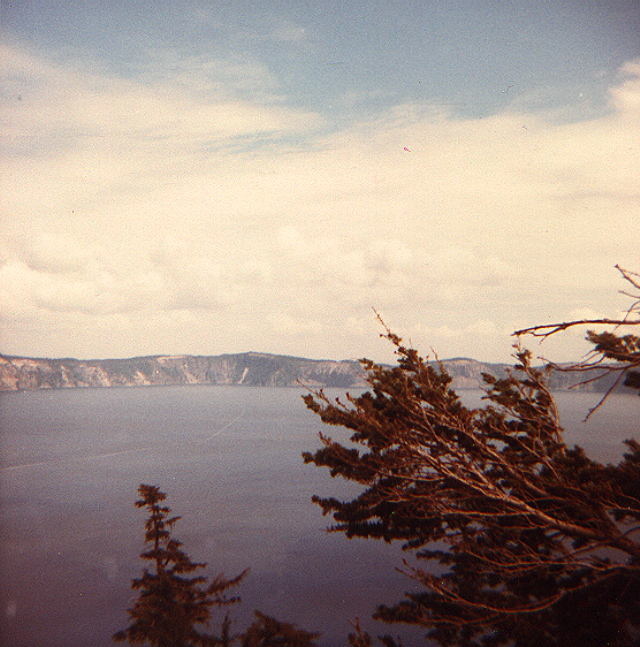 [Crater Lake in September 1983]