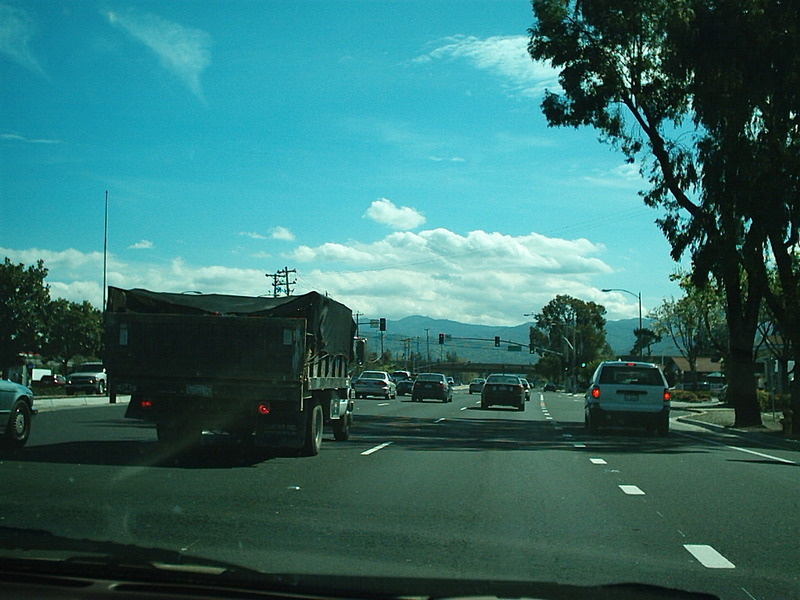 [Almaden Expressway in 2008]