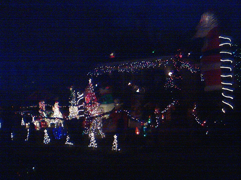 [Christmas lights in 2011]